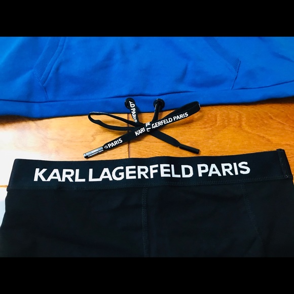Karl lagerfeld logo hoodie and logo shorts - Picture 9 of 14